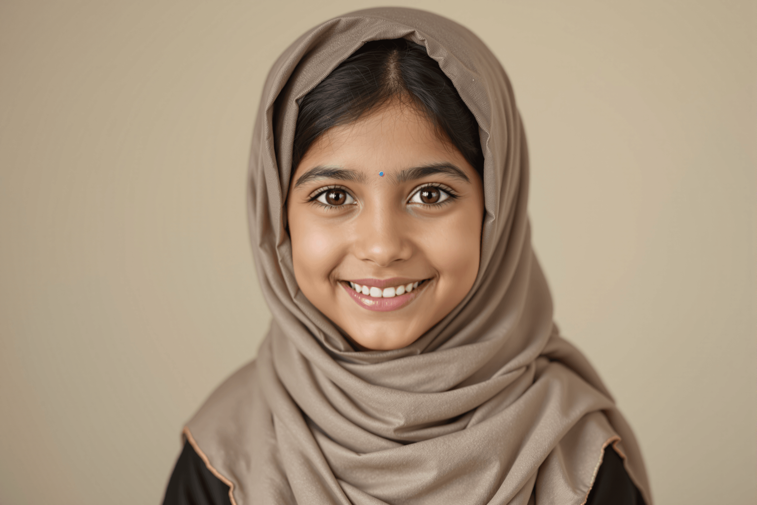 Portrait of Lemar, a 6-year-old child from Afghanistan